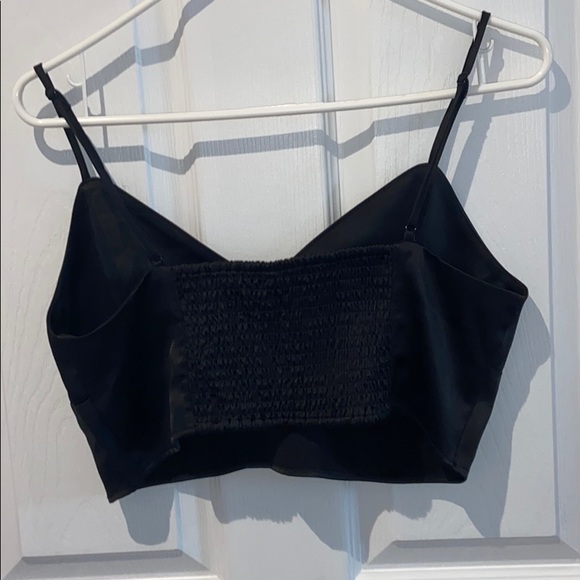 women’s silk crop top - Picture 3 of 3